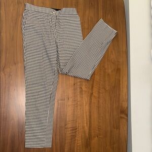 Black and White Checkered Pants